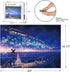 Jigsaw Puzzles 500 Pieces for Adults Romantic Pinwheel Night Sky Train Sea Beach Aurora Stars Kids Educational Toys Gifts for Teen Challenging Puz...