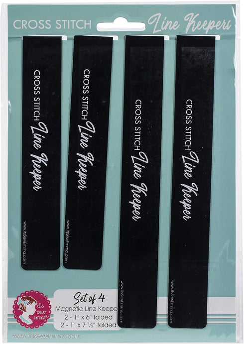 It's Sew Emma Cross Stitch Line Keeper, White...