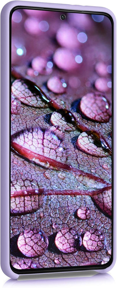 kwmobile Case Compatible with Samsung Galaxy S21 Plus Case - TPU Silicone Phone Cover with Soft Finish - Lavender...