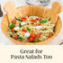 Totally Bamboo Salad Hands – Bamboo Salad Serving Utensils for Serving & Tossing...