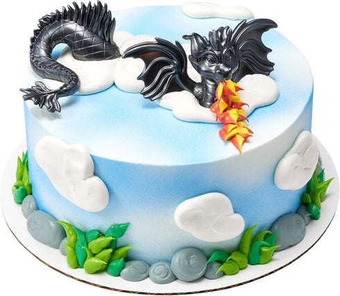 Decopac Dragon Creations Cake Decorations - Cake Topper, Gray...