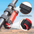 KEMIMOTO UTV Speaker Mount, Adjustable 2 Strap Style Portable Speaker Holder for 1.5" to 2.5" Roll Bar, Compatible with Polaris RZR Ranger Can Am ...