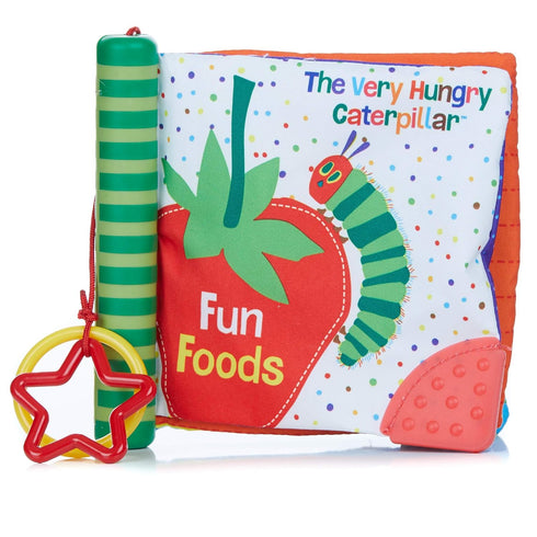 World of Eric Carle, The Very Hungry Caterpillar Fun Foods Soft Book Teether...