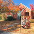 Be Thankful Cat Home Decorative Fall Garden Flag, Autumn Yard Lawn Maple Leaves Outside Decor, Thanksgiving Farmhouse Outdoor Small Burlap Decorat...