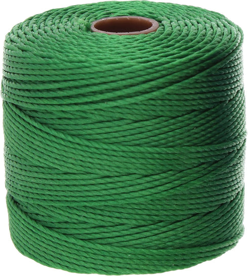The Beadsmith S-Lon #18 Nylon Cord – Primary Mix – Tex210 Cord, 5mm Diameter, 4-Pack, 77 Yard Spools – for Stringing Beading Crochet, Micro-Macram...