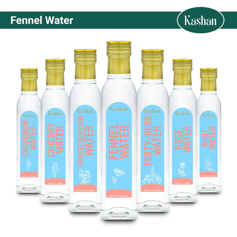 Kashan Natural Fennel Water, Flavour Frappes, Add to Cocktails, Smoothies, Milkshakes and Coffee -Food Grade Baking, Food Flavoring, Beneficial Fo...