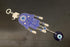 Betterdecor Blue Evil Eye Hamsa Hand Hanging Amulet | Protection and Good Luck Charm Decoration for Home Office Car -028...