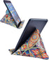 Handmade Phone Pillow Holder - The Wedge Mobile Device Stand - Fabric Phone Stand for All iPhones, All Smartphones! 7 x 6.1 x 5.5 Inches (Manisa)...