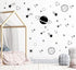 Planet Wall Decal, Boys Room Decor, Outer Space Wall Decals, Star Wall Stickers, Vinyl Wall Decals for Children Baby Kids Boys Bedroom, Nursery De...