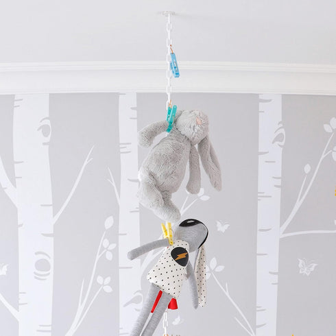 Dreambaby Toy Chain Organizer with Clips - Baby Plush Holder - Model L692...