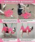 Dog Grooming Hammock,2024 New Version Barbie Pink Medium Dog Hanging Harness Holder for Nail Clipping,Dog Nail Trimming Hammock,Dog Sling Restrain...