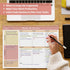Weekly To Do List Notepad with 52 Undated Sheets?8.5"×11"?- Undated Weekly Planner Notepad for Office Desk Accessories and Supplies - Sunshine Pet...