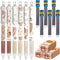 Sabary Kawaii Mechanical Pencil Set Include Bear Mechanical Pencils with Tubes 0.5 mm Pencil Refills Cute Erasers First Day of School Supplies Bac...