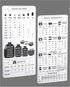 Kitchen Conversion Chart Magnet 2-PACK, Imperial to Metric Measurement Conversion Chart for Cooking, Accurate Baking Ingredients Measurements in G...