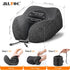 MLVOC Travel Pillow 100% Pure Memory Foam Neck Pillow, Comfortable & Breathable Cover, Machine Washable, Airplane Travel Kit with 3D Contoured Eye...