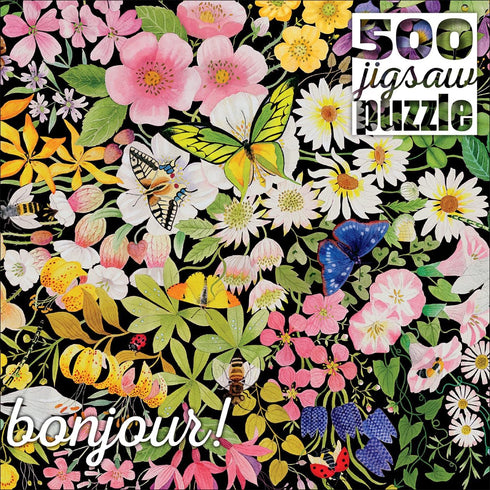 Buffalo Games - Bex Parkin - Night Blossoms - 500 Piece Jigsaw Puzzle for Adults Challenging Puzzle Perfect for Game Nights - Finished Puzzle Size...