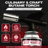 Chef's Torch, Kitchen Torch, Cooking Torch, Refillable Butane Torch Lighter w/ Adjustable Flame for Searing Steaks, Creme Brulee, Desserts, BBQ, B...