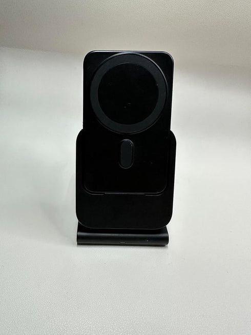 3 in 1 Wireless Charging Station, for Mag-safe Charger Stand for iPhone 15 14 13 12 Series, 5000mAh Portable Charger for Apple Watch Airpod, Trave...