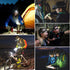 Grey Rechargeable LED Headlamp, 2 Pack 2500 Lumen Head Lamp with Motion Sensor, 7 Modes Bright Head Light, USB Recharge Flashlight Camping Accesso...