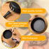 Tessco 2 Pieces Mini Cast Iron Skillet 4.7 Inch Round Mini Non Stick Fry Pan Single Egg Frying Pan with Heat Resistant Handle for Cooking Baking C...