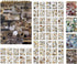 Scrapbook Vintage Stickers, Washi Stickers 500 Pcs Mini Scrapbook Supplies, Junk Journaling Stickers Material Book kit, Aesthetic Decoupage Sticke...