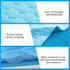 Dog Cooling Mat, Pet Cooling Mat for Dogs Cooling Blanket for Dogs Dog Cooling Pad for Kennels, Crates, Cars, Indoor & Outdoor Ice Silk Cooling Ma...
