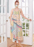 McCall's Misses' Dress and Mask Sewing Pattern Kit, Code M8214, Sizes L-XL-2XL, Multicolor...