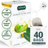 LeafLea Premium Soursop Leaves Tea Bags, Pure & Natural Soursop Tea, Graviola Leaves Tea, Hoja Guanabana Tea, 40 Herbal Tea Bags, Natural Digestio...