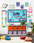 Eureka Crayola Colors of Kindness Classroom Bulletin Board Set for Teachers, 21 Pieces...