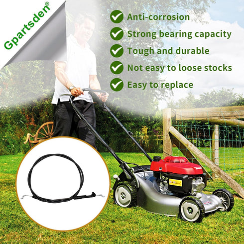 104-8676 Brake Cable 14759 Fits Toro 22" Recycler Lawn Mower 20013 20017 2002-09 Cable Length 58"...