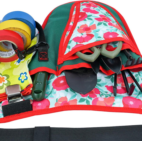 KUNN Garden Tool Belt - Adjustable Tool Organizer Belt Pouch Multi-Purpose Pocket for Gardening,Plumbing,Florists,DIY...