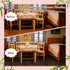 400 Pcs Miniature Dollhouse Flooring on 1: 12 Scale Mini Wooden Dollhouse Floor Boards Geometric Bamboo Doll House Furniture Wood Mini Floor Board...