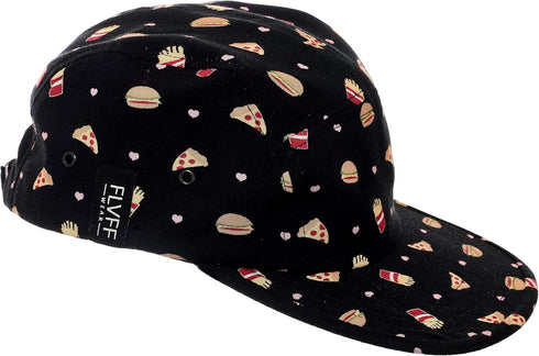 5 Panel Hat for Men Women Flat Brim Baseball Cap Urban Street Camper hats (P1)...