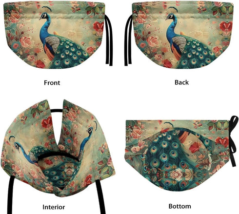 Peacock Tea Cozy for Teapot Insulated Large Teapot Cover to Keep Warm Tea Kettle Cover Machine Washable for Home Kitchen Tea Party Table Decor...