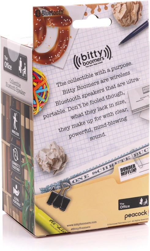 Bitty Boomers The Office: Dwight Schrute - Mini Bluetooth Speaker...