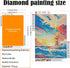 ARPADAMO Diamond Art Kits for Adults,5D Lighthouse Diamond Painting DIY Diamond Art Diamond Painting Kits for Adults,Round Full Drill Diamonds, Di...