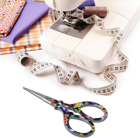 Sewing scissors sharp Embroidery Crafting Threading Scissors with Leather Scissors Cover for Needlework Craft Art Work Manual Handicraft DIY Tool...