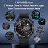 BRIBEJAT Smart Watch for Men (Dial/Answer Call) Built-in Music Player, Voice Assistant, Real-time Heart Rate & Sleep Monitor Compatible with Samsu...