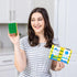 Blue Turtle Multipurpose Sponges – All Surface Cleaning Sponges – Premium Multifunction Scrub Sponge – Odor Resistant Sponges for Cleaning Stains,...