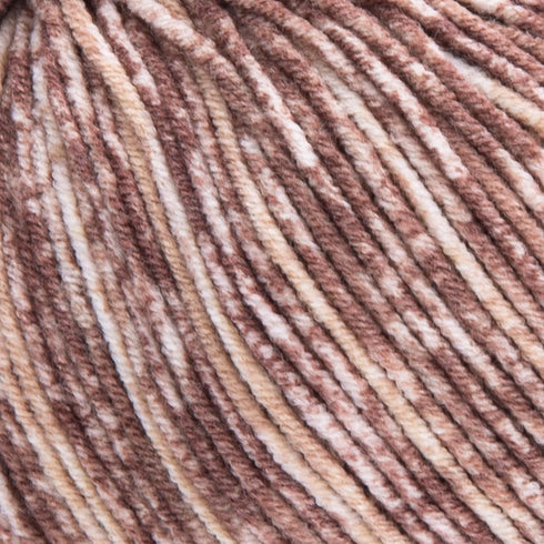 Jeans ST Multicolored/Rainbow Fancy Donut Yarn - 50gr, 160m/175yds - 55% Cotton & 45% Acrylic - Fine (2) - Verigated Yarn for Crochet & Knitting (...