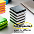 Post-it Super Sticky Notes, 5 Sticky Note Pads, 3 x 3 in., School Supplies for Students, Ideal for Textbooks, Notebooks, Walls and Vertical Surfac...