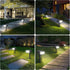Solar Spot Lights Outdoor,72 LEDs Solar Spotlight,IP65 Waterproof Solar Landscape,High Brightness Garden Courtyard Solar Street Light?Outdoor Sola...
