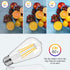 6-Pack 8W Dimmable Edison LED Light Bulbs 100W Equivalent, Vintage ST64/ST21 LED Filament Bulbs with 1000LM, 3000K Soft Warm White Lighting, E26 M...