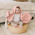Konssy Muslin Baby Blankets for Girls, 100% Cotton Crib Blanket for Baby Infant Toddler, Super Soft and Lightweight Nursery Blankets 40"x36" (Pink...