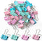 Mr. Pen- Pastel Binder Clips, 50 Pack, 0.75 in, Pastel Color, Small Clips, Small Binder Clips, Paper Binder Clips, Binder Clips Small Size, Small ...