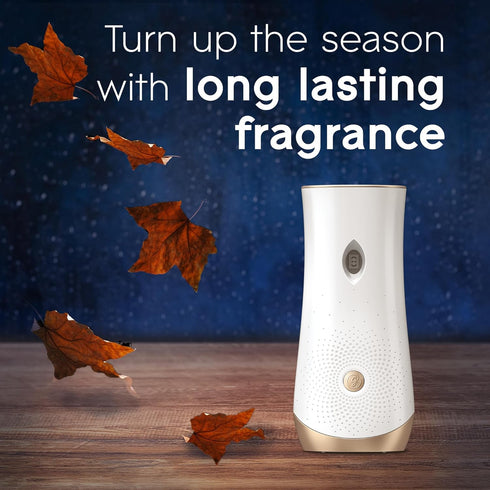 Glade Automatic Spray Refill, Air Freshener for Home and Bathroom, Fall Night Long, 6.2 Oz...