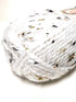 Loops & Threads Charisma Tweed Yarn 1 Ball White 3 oz....
