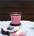HYOOLA Clear Cup Scented Votive Candles - Wild Cherry - 12 Hour Burn Time - 4 Pack - European Made...