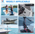 MICTUNING Trolling Motor Plug and Receptacle 12V Quick Connect Socket Compatible With Minn Kota Marine Boat Kayak, 2 Wire 8 Gauge Male Female Trol...