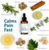 FRANKINCENSE & MYRRH Nerve and Foot Pain Relief Rubbing Oil, Maximum Strength with Essential Oils, 2 Fl. Oz....